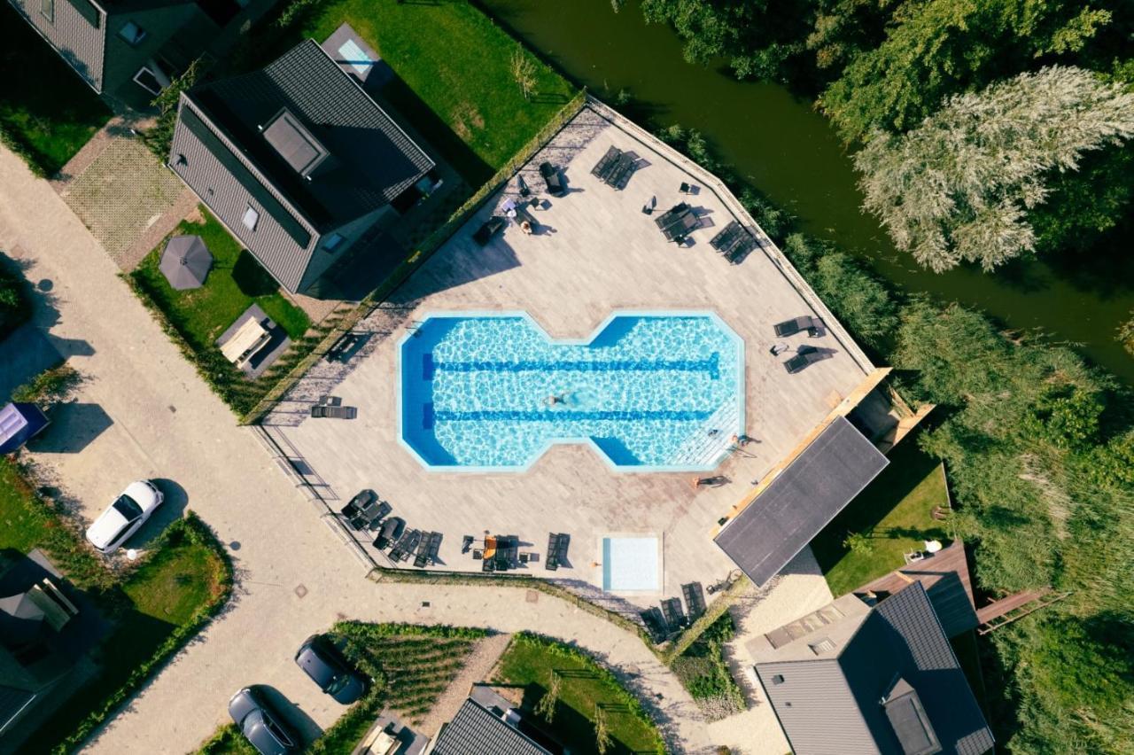 סנט מארטן Villa Aan 'T Wiel Op Recreatiepark De Wielen מראה חיצוני תמונה